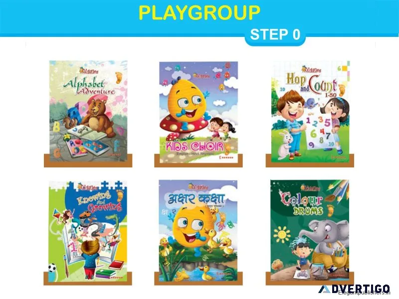 Play group book step-0 for kids - elegant publishers
