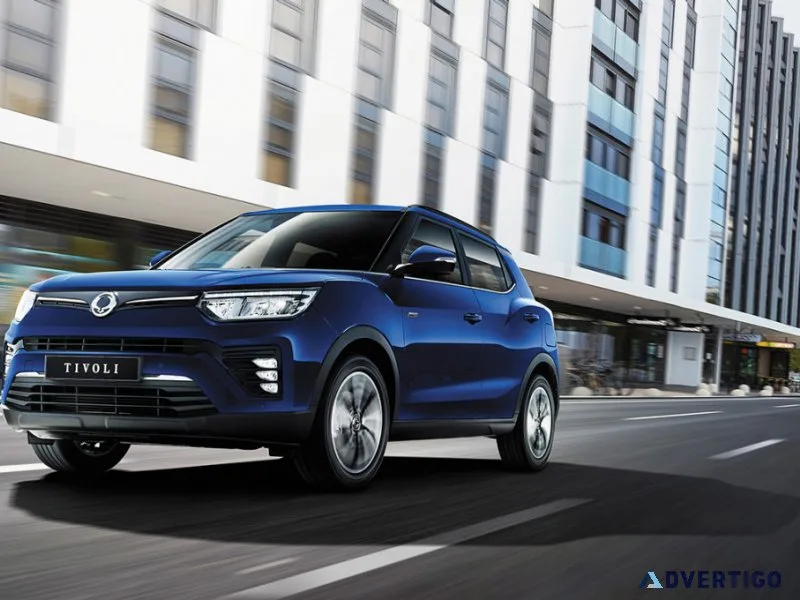 Ssangyong tivoli: a stylish and affordable compact suv