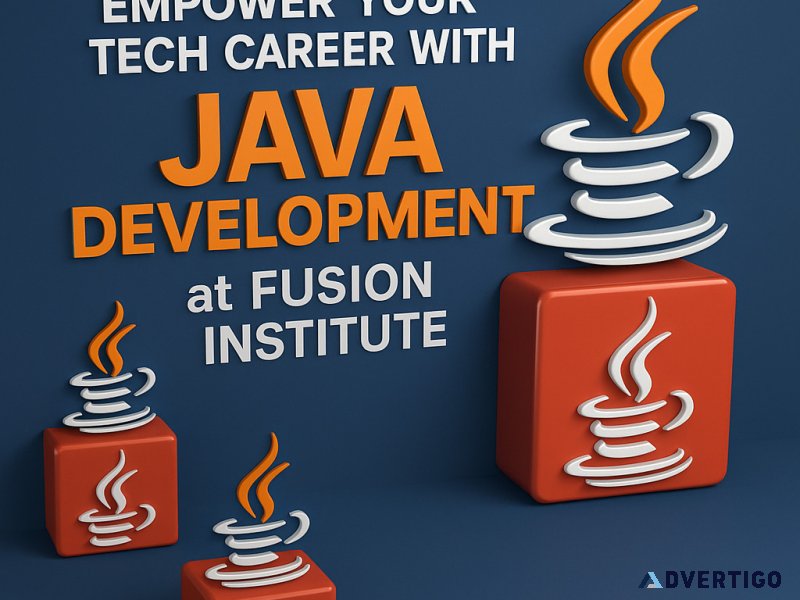 Empower your tech career with java development at fusion institu
