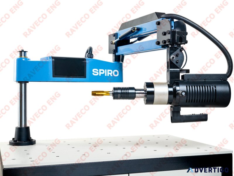 High-performance pneumatic tapping machines by raveco – precisio