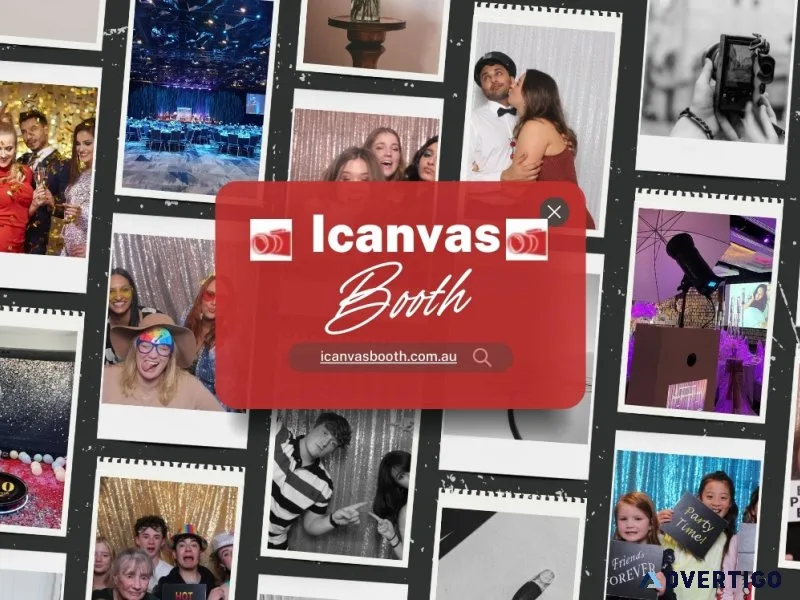 Affordable and stylish photobooth rental in sydney – icanvas boo