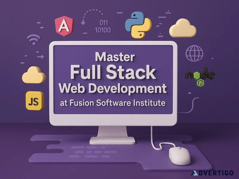 Become a full stack expert with fusion software institute