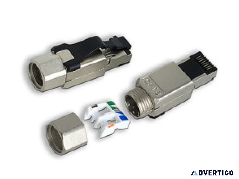 Buy category 8 rj45 shielded plug in the taiwan - dintek