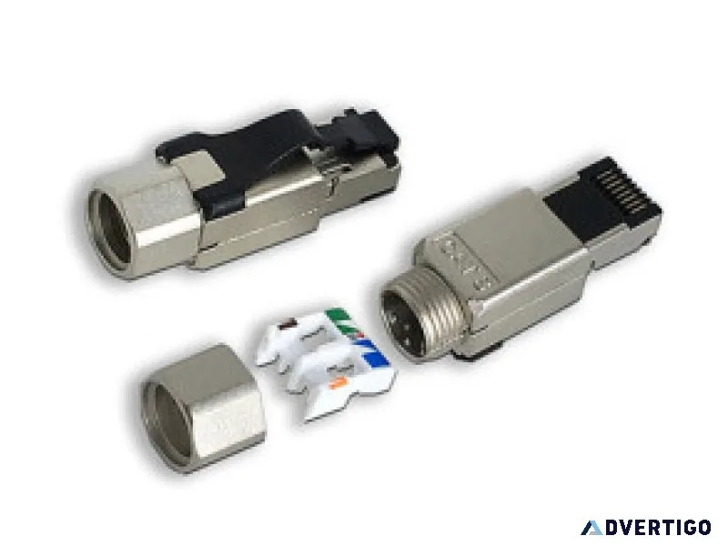 Buy category 8 rj45 shielded plug in the taiwan - dintek