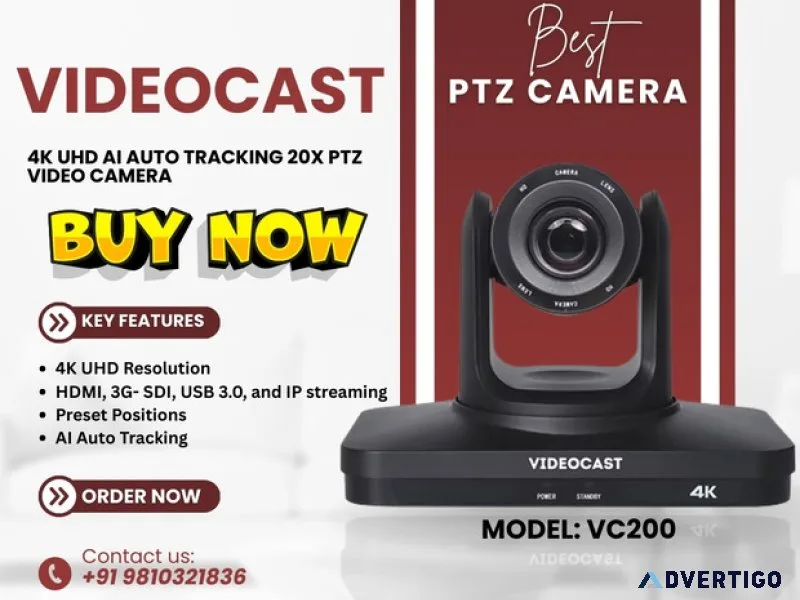 Latest 4k ptz camera prices for live streaming & video productio