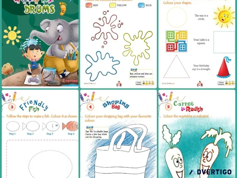 Buy coloring books for kids - elegant publishers
