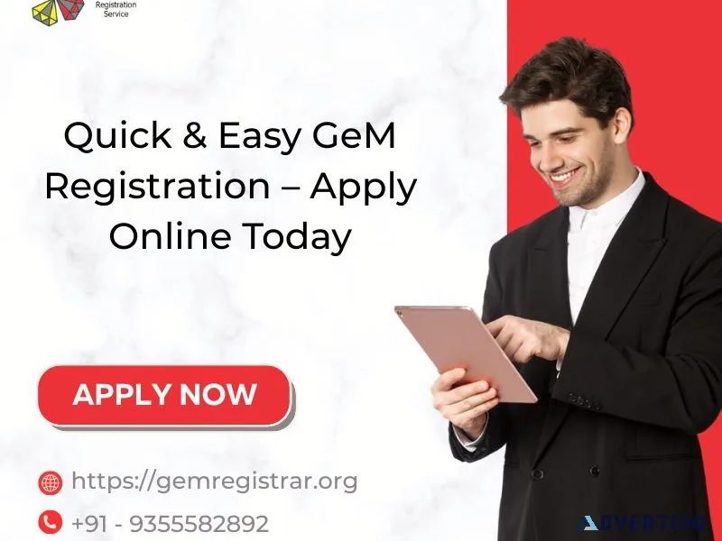Quick & easy gem registration – apply online today