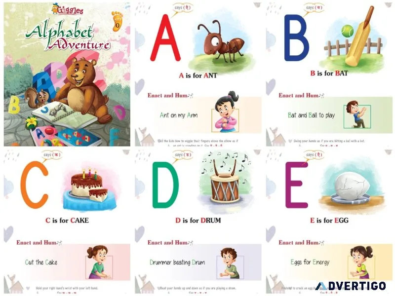 English alphabet book for kids - elegant publishers