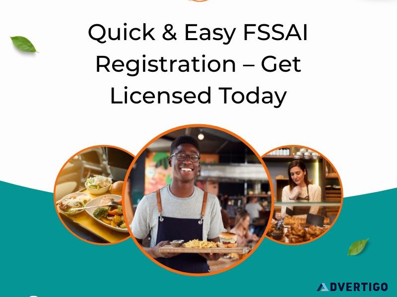 Quick & easy fssai registration – get licensed today
