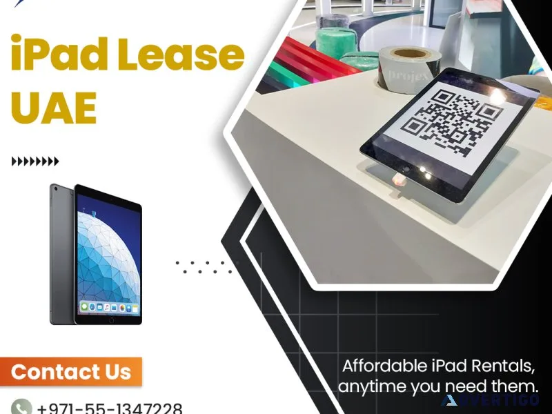 Why Lease iPads for Data Capture Projects in UAE?