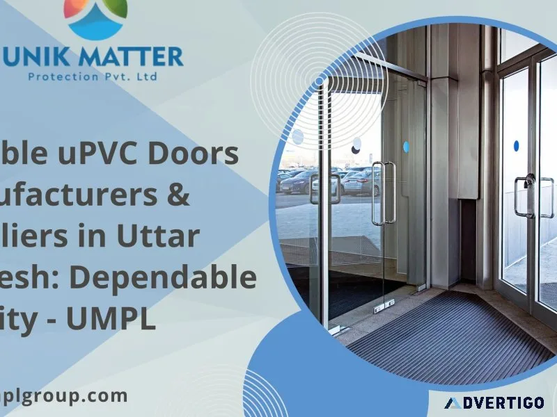 Reliable upvc doors manufacturers & suppliers in uttar pradesh