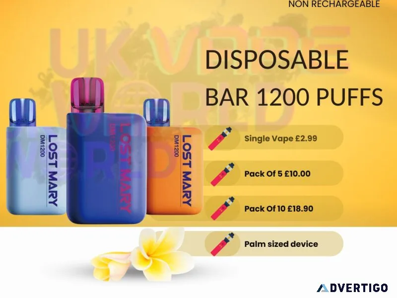 Lost mary dm1200 – small bar, big flavour energy