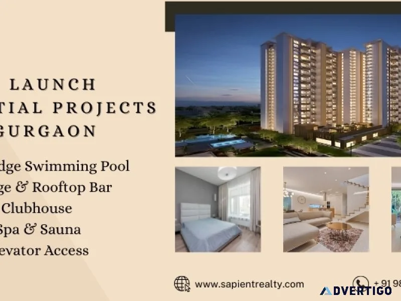 Pre launch residential projects in gurgaon - sapient realty