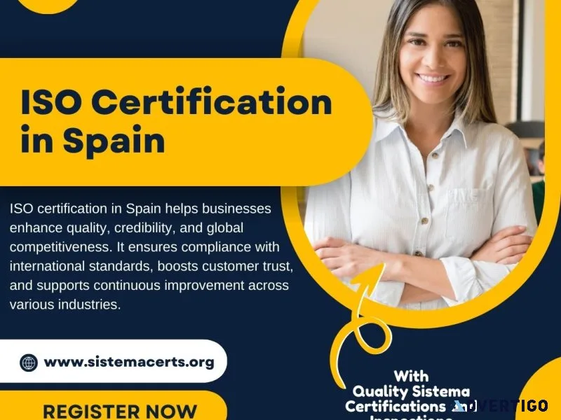 Best iso certification in spain | call ☎- 6390019004