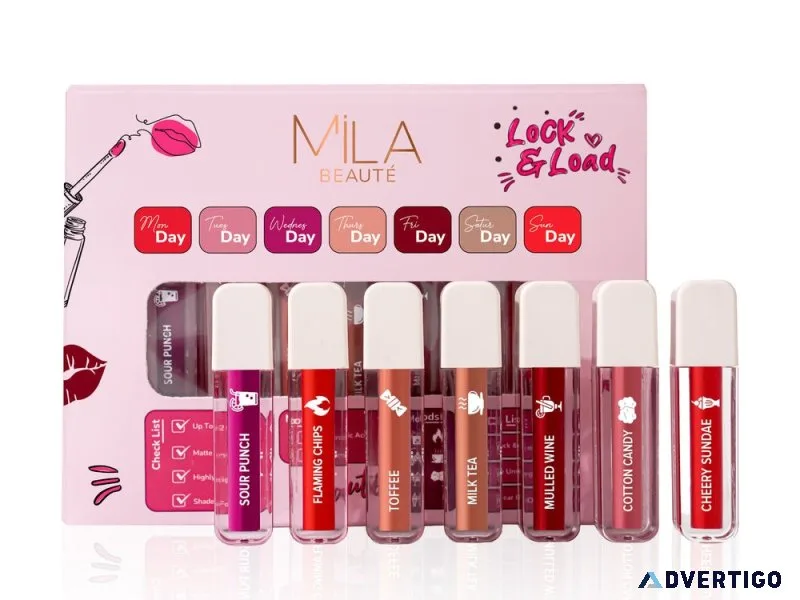Explore the best liquid lipstick sets – mila beaute