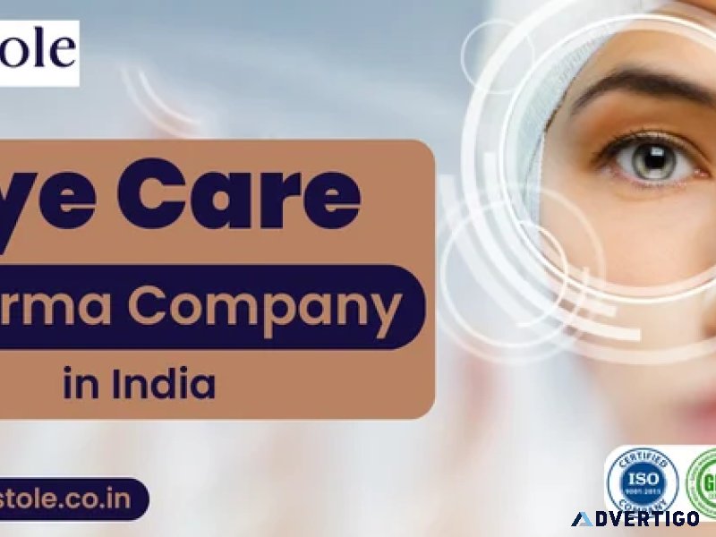 Eye drop manufacturing company in india