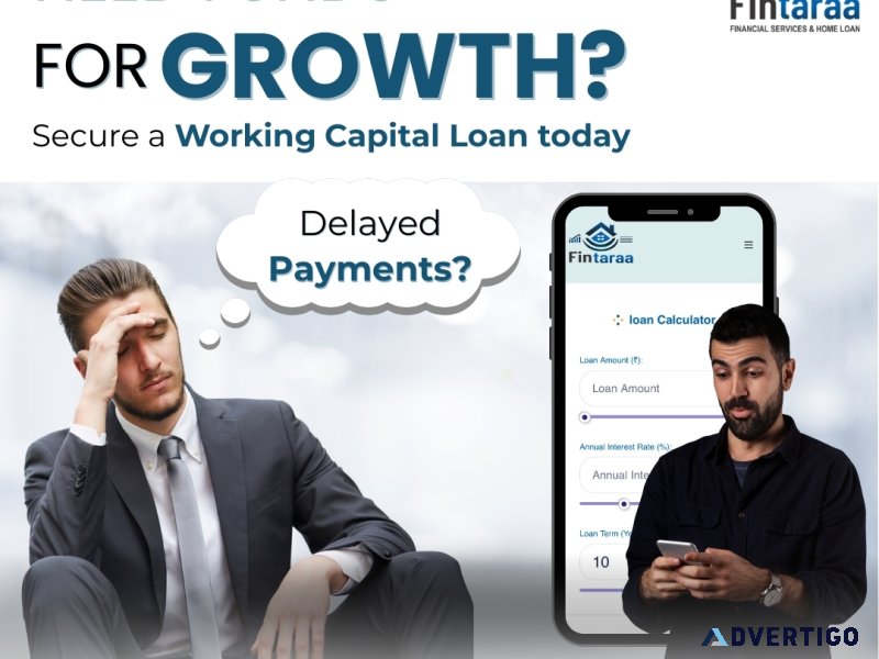 Working capital loan in faridabad