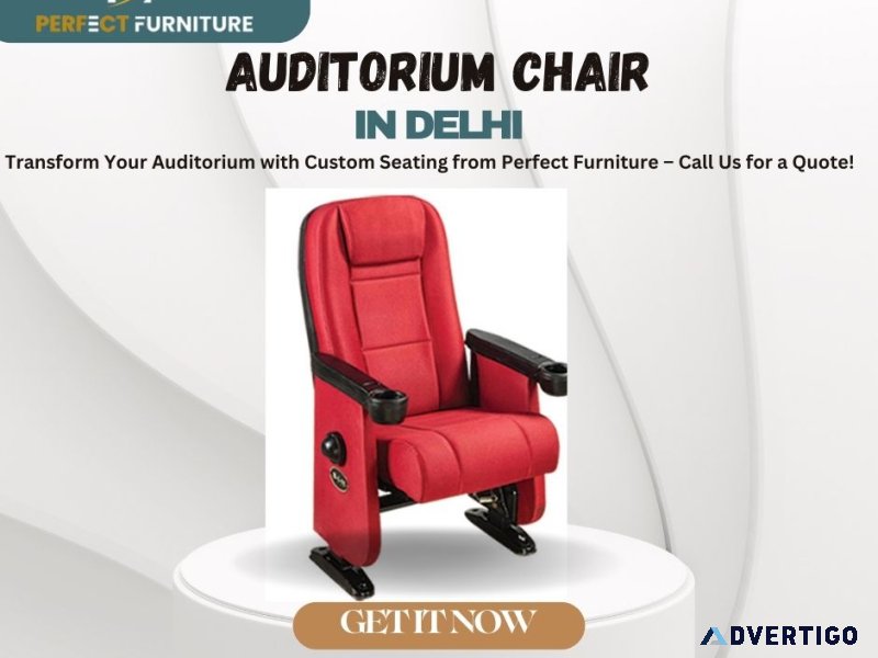 Auditorium chair in delhi