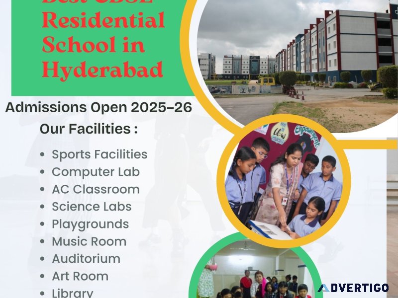 Best residential schools in hyderabad cbse