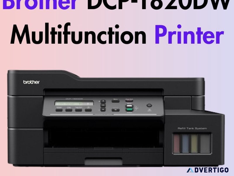 Buy brother dcp-t820dw with wi-fi & refillable ink tank