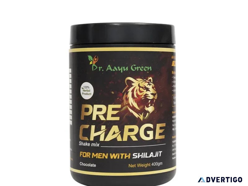Dr aayu green precharge shake | ayurvedic millet-based superfoo