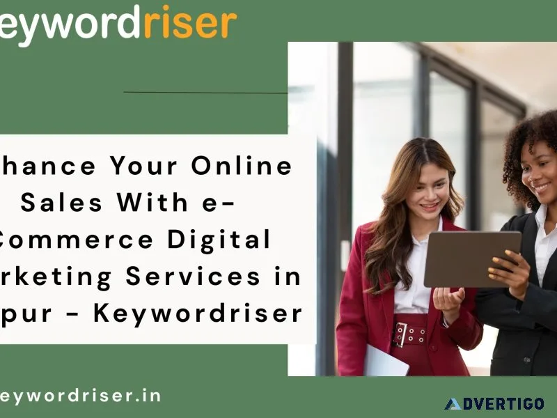 Enhance your online sales with e-commerce digital marketing serv