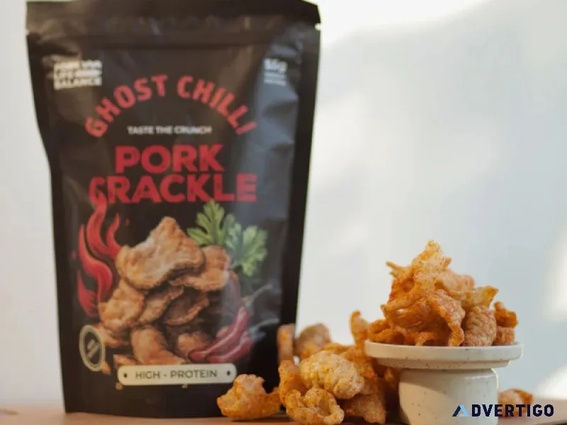 Crispy pork crackle snacks for every craving