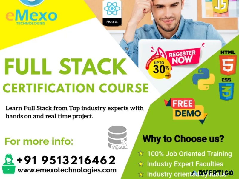 Full stack developer training