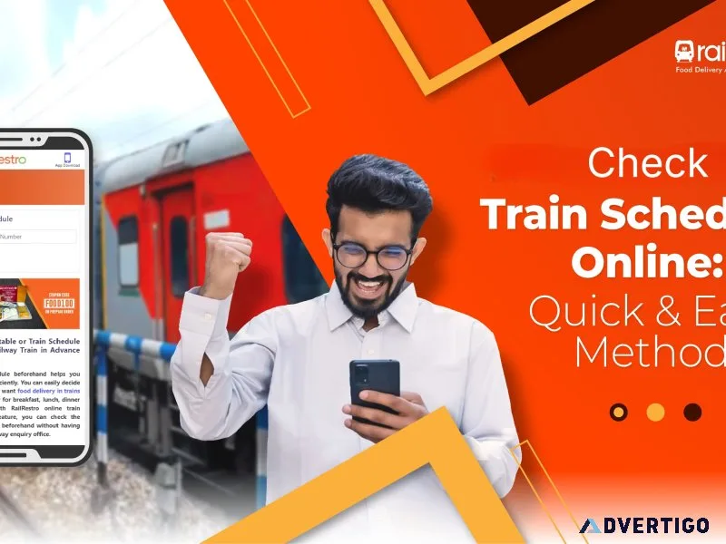Check train schedule online: quick & easy method