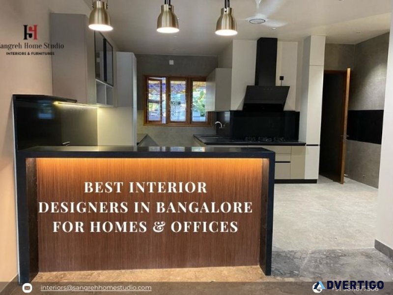 Best interior designers in bangalore for homes and offices