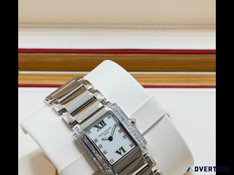 Buy patek philippe twenty 4 white gold watch today