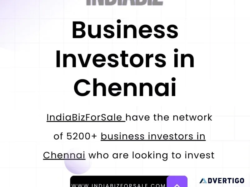 Private investors in chennai | indiabizforsale