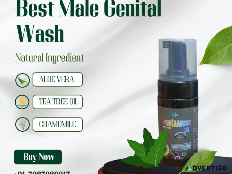 Best male genital wash: stay fresh and odor-free all day