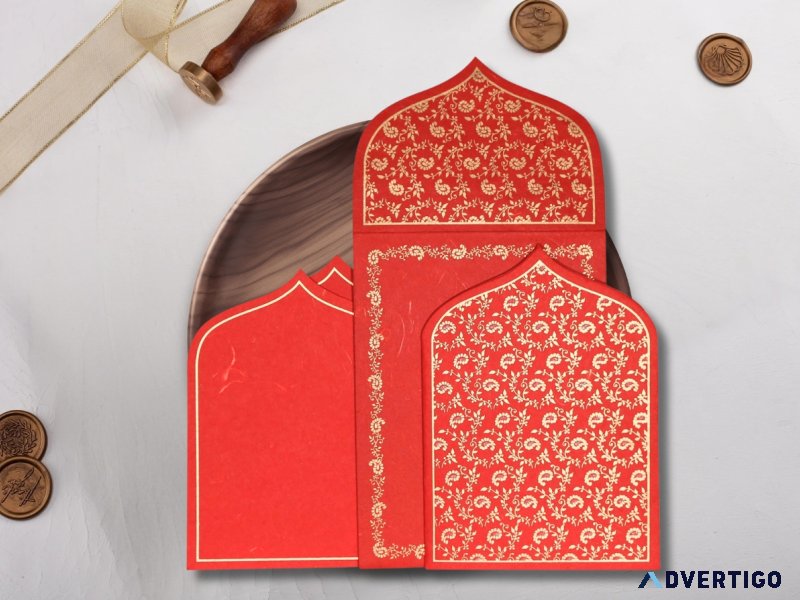 Elegant gujarati kankotri designs | wedding card wordings & temp