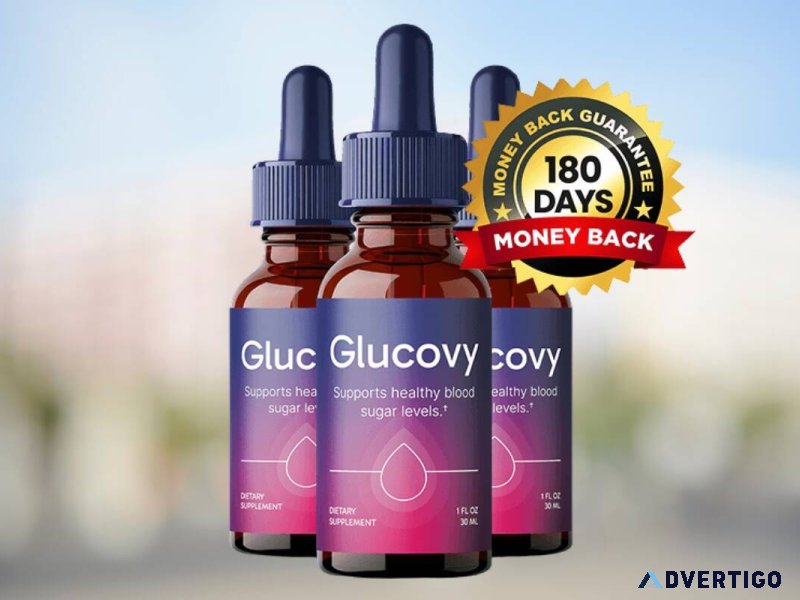 Glucovy is a premium blood sugar support supplement