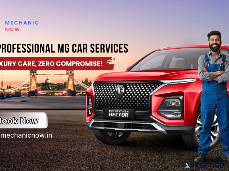 Top-rated mg car service center in lucknow