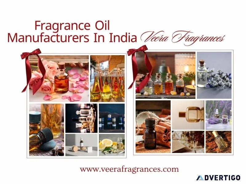 Top-notch fragrance oil manufacturing services in india
