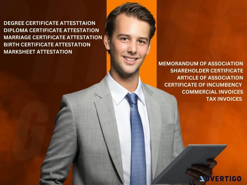Best and uae no1 certificate attestation services in dubai and