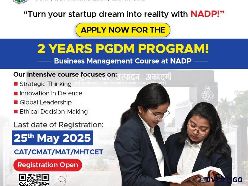 Post graduate diploma in management in business management