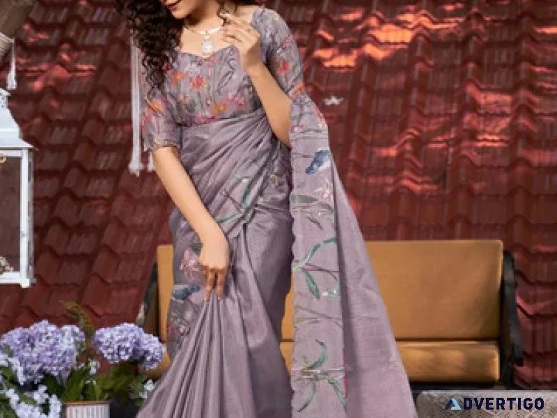 Shop the latest trends in designer sarees online -womantra