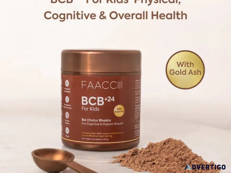 Faacciii - bcb+24  for  kids with gold ash