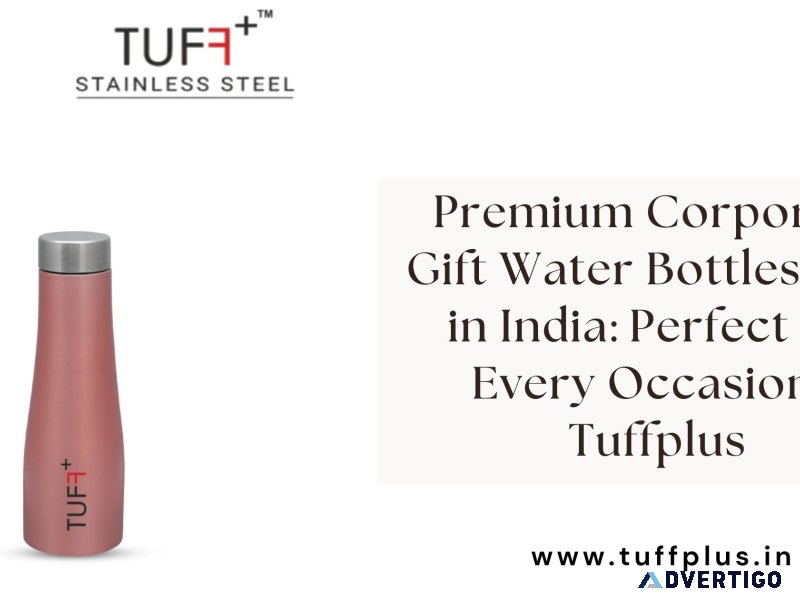 Premium corporate gift water bottles bulk in india