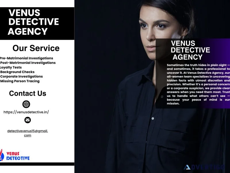 Hire the best private detective in all over india – venus detect