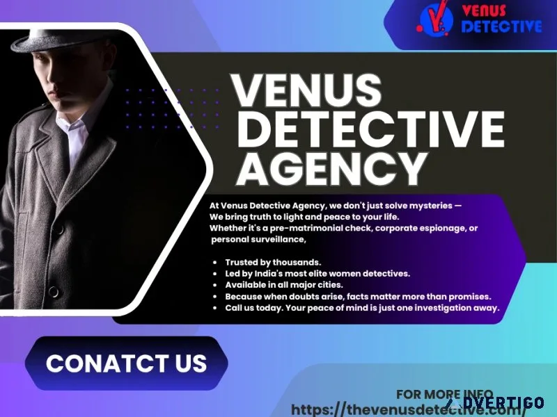 Best private detective in gurgaon -the venus detective agency