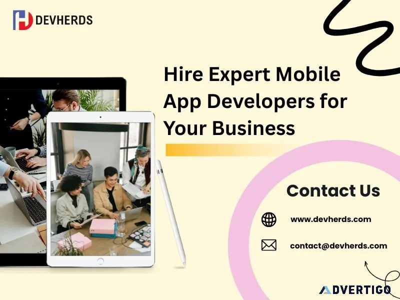 Hire expert mobile app developers for your business