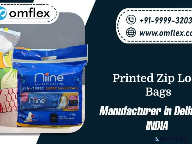 Printed zip lock bags manufacturers