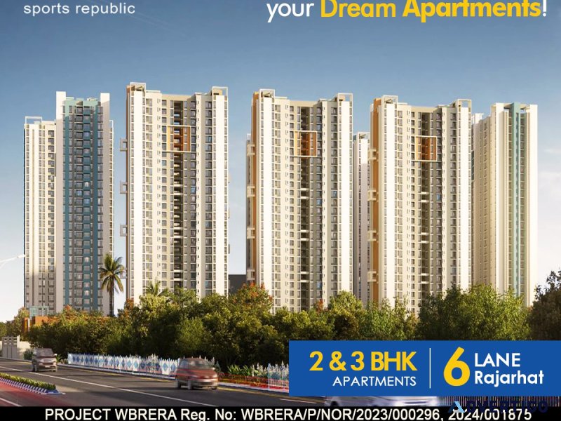 Merlin rise – rajarhat’s sports-focused project
