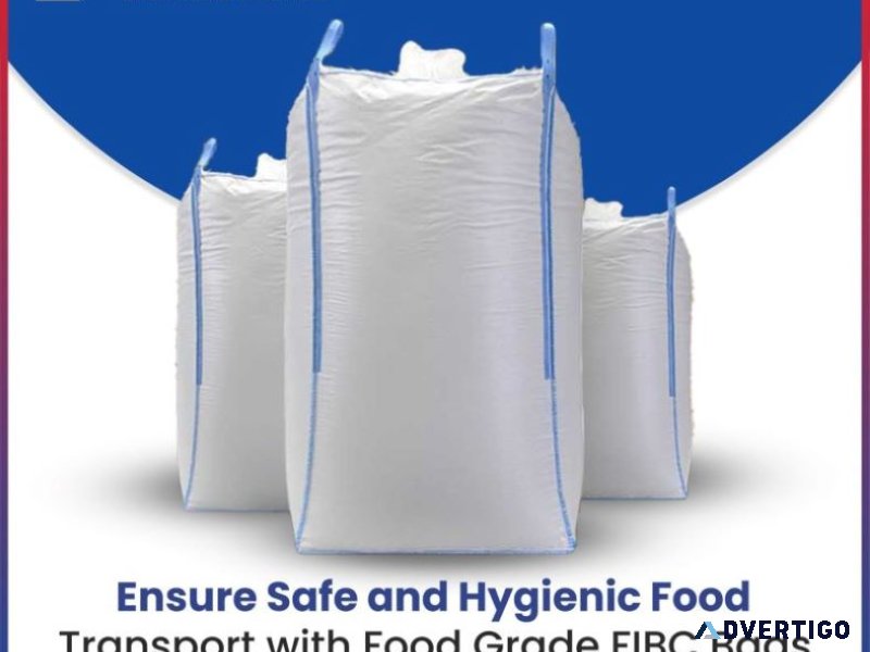 Food grade fibc bags for safe & hygienic bulk packaging | rishi