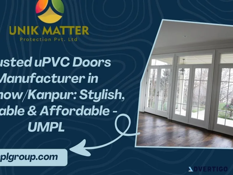 Trusted upvc doors manufacturer in lucknow/kanpur