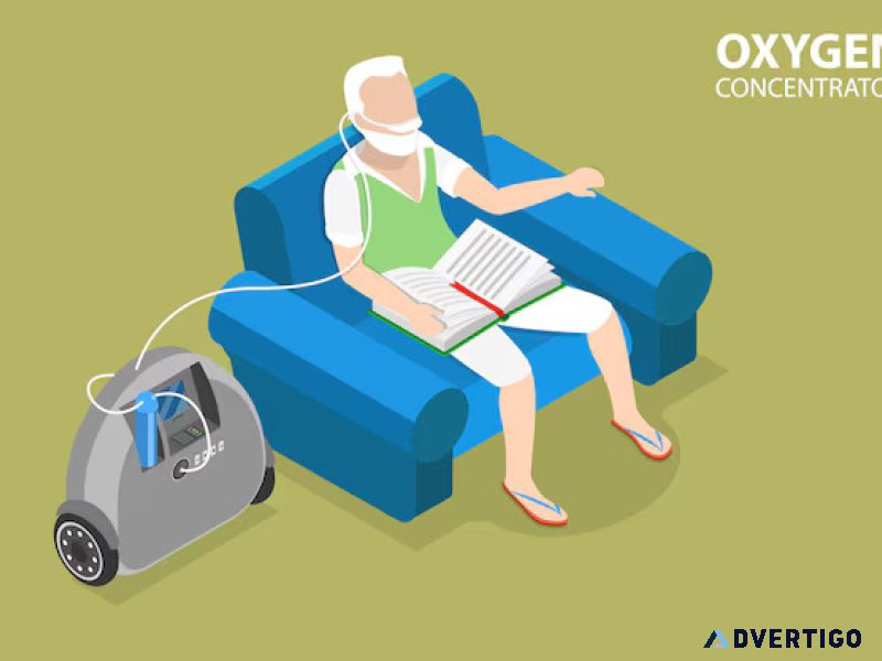 Book a portable oxygen concentrator on rent in delhi